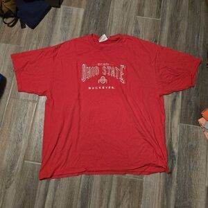 Vintage 90s Embroidered Ohio State University T Shirt